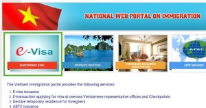 VN Visa Online portal