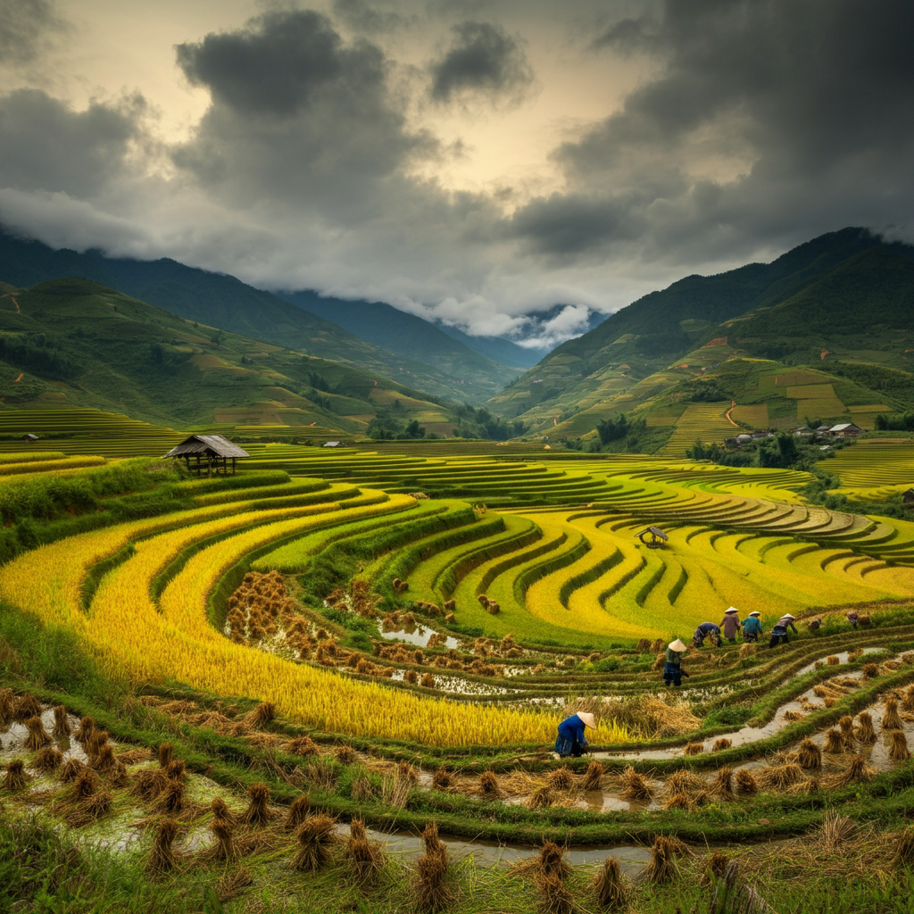 Mu Cang Chai – Terraced Rice Fields - VietnamVisaExpress.com