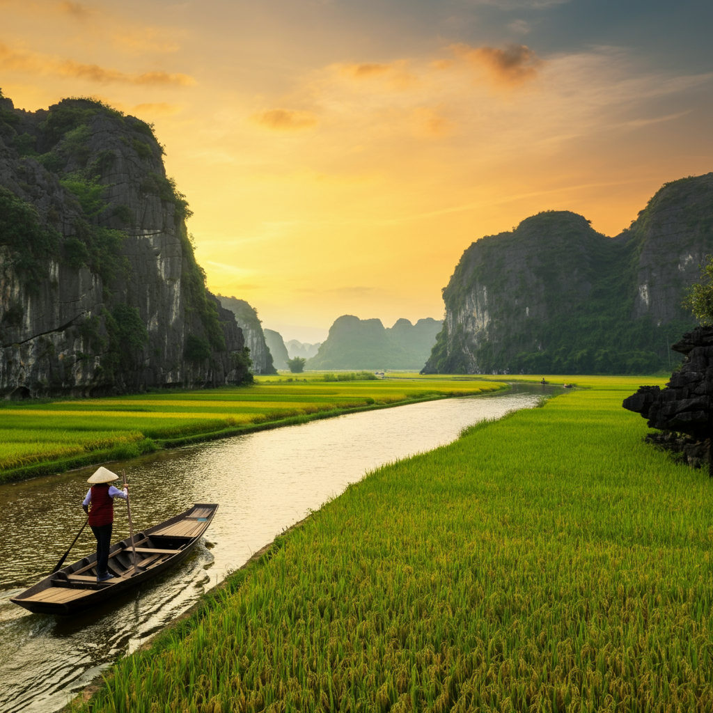Ninh Binh – The Rice Bowl of Vietnam - VietnamVisaExpress.com