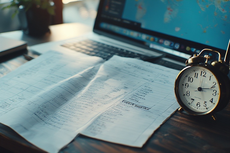 Clean workflow setup showing how an emergency Vietnam visa is triaged against flight time and Vietnam time zones.