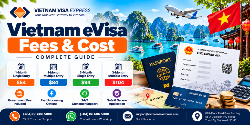 Vietnam eVisa Fees
