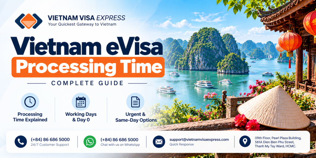 Vietnam eVisa processing time