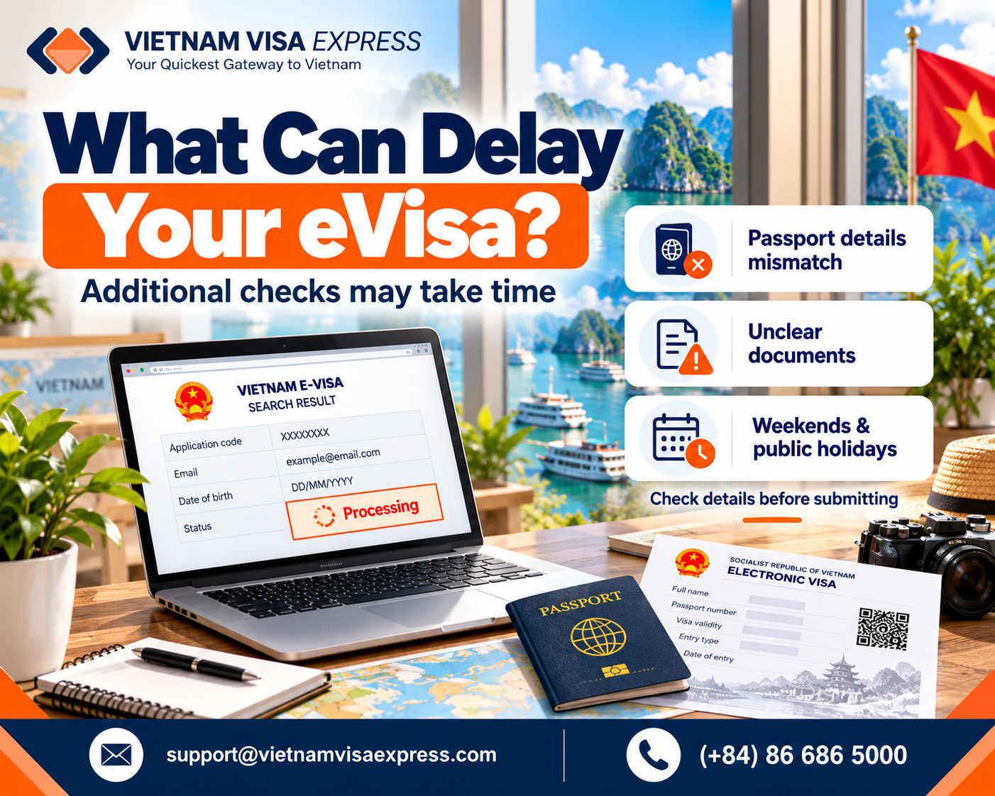 How Long Does Vietnam eVisa Take to Process