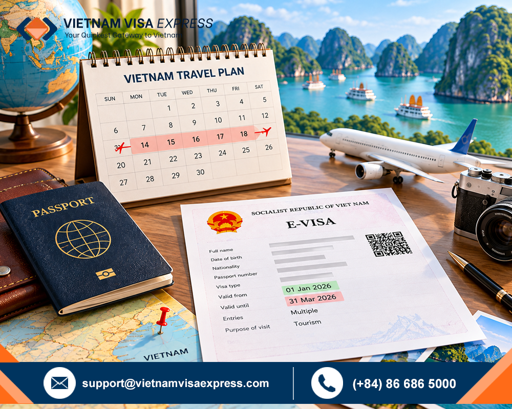 How Long Is Vietnam eVisa Valid For