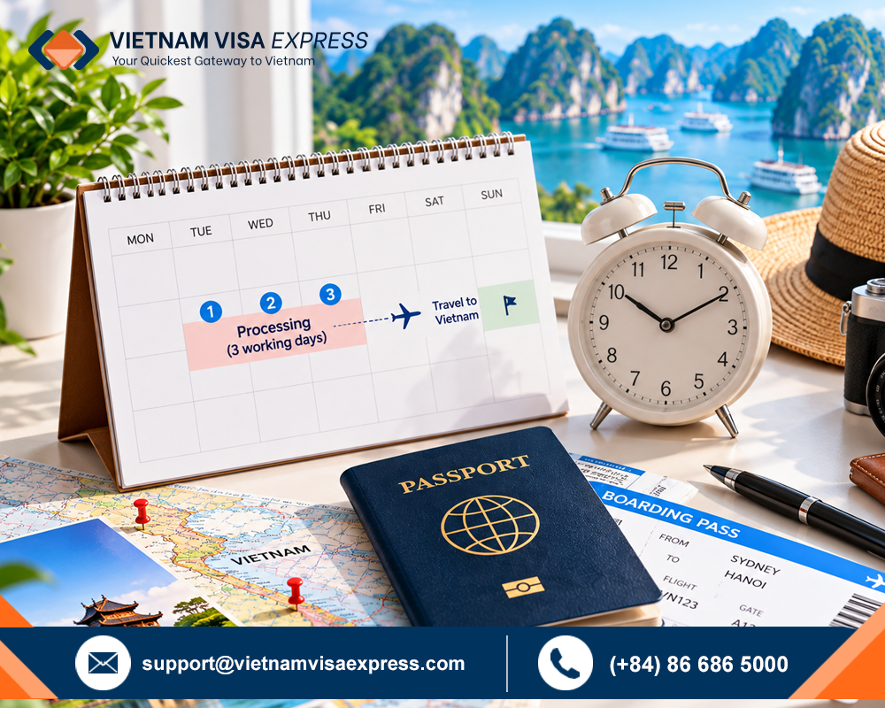 How Long to Get eVisa Vietnam