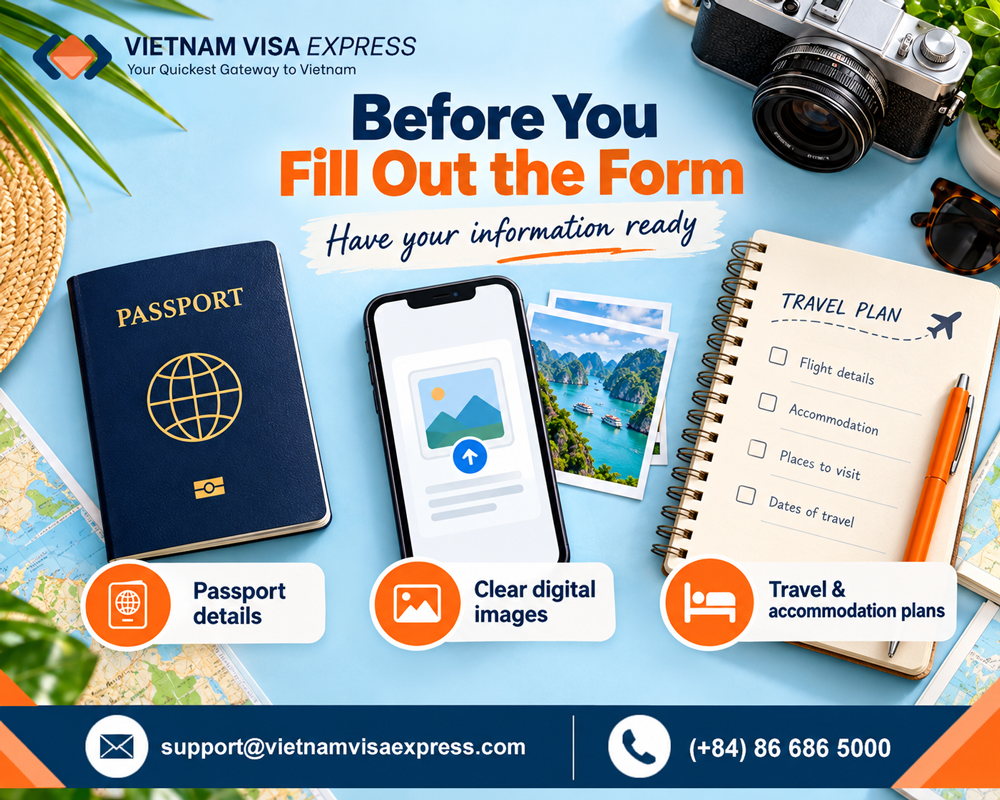 How to Fill Out Vietnam e-Visa